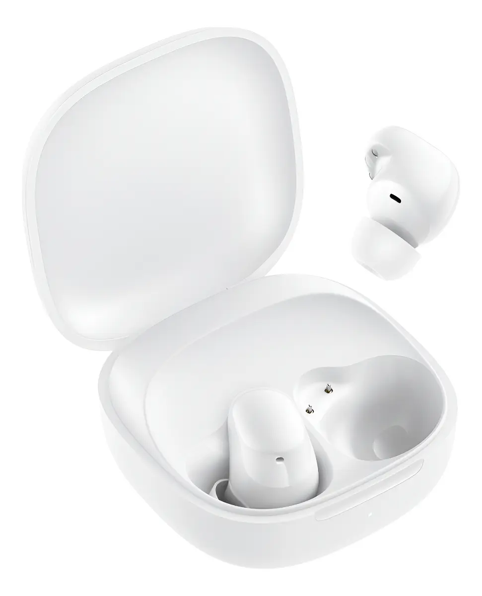 Auriculares Bluetooth Xiaomi Redmi Buds 6 Play color blanco