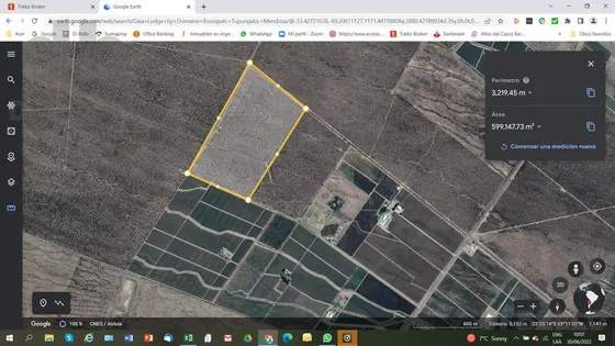 Vende Excepcional Finca De 60 Hectáreas En Valle De Uco, Mendoza