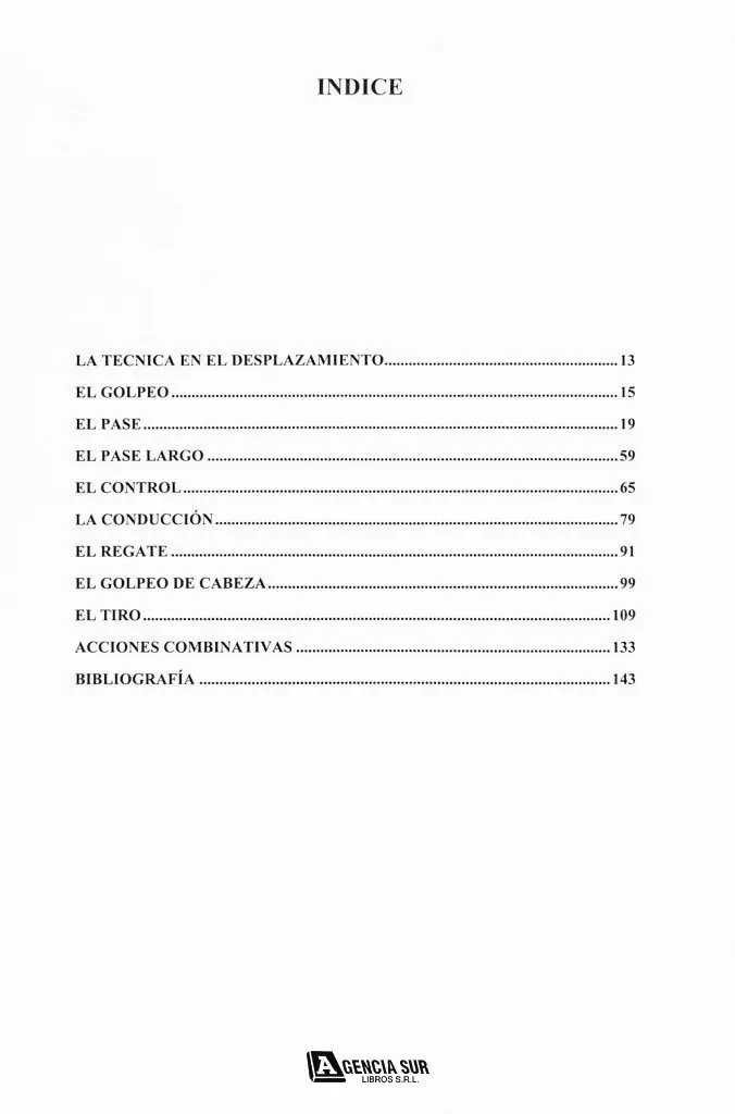 Manuales del Entrenador de FÚTBOL, DESPLAZAMIENTO