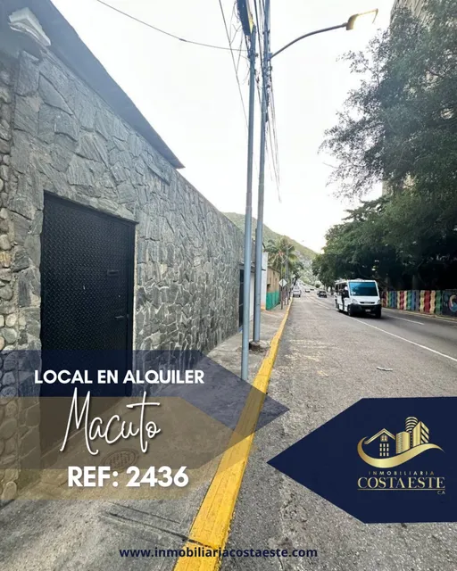 Oficina En Alquiler, Macuto Ref 2436