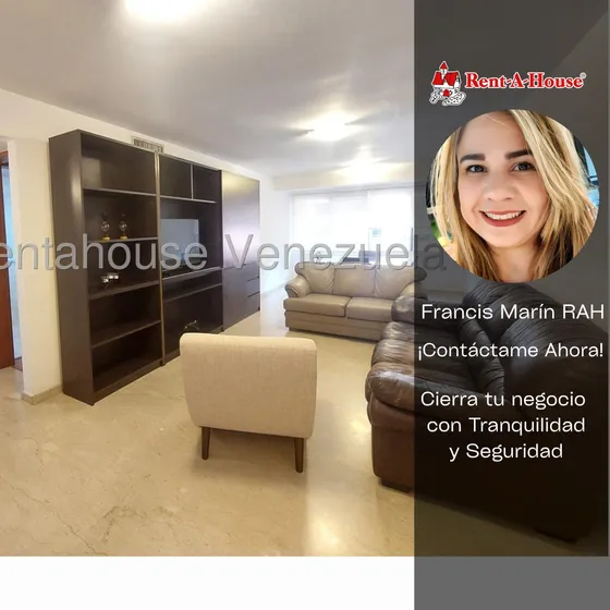 Apartamento En Alquiler Campo Alegre 107 M2 2 Habitaciones 2 Baños 