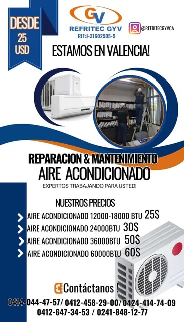 Servicio Tecnico En Aires Acondicionados 