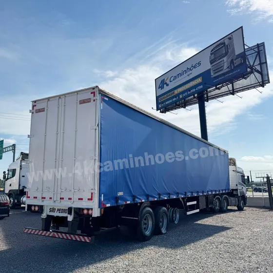 Carreta Sider Furgão Lonado 30 Pallets - 2020
