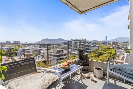 Excelente Departamento En Venta De 2d Y 3b En Providencia