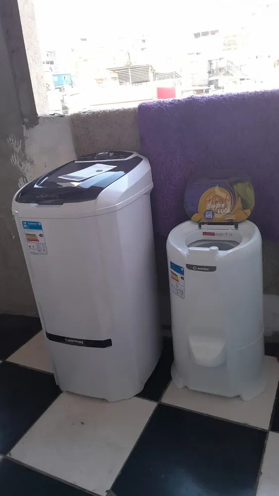 Máquina de lavar Roupas semi-automática Tanquinho Colormaq LCS 10kg - prata - Imagem 3