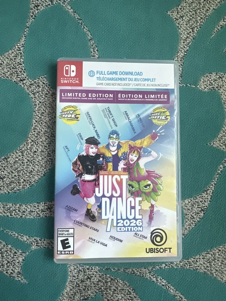 Juego Switch Code De Edición Limitada Just Dance 2026 | Cuotas sin