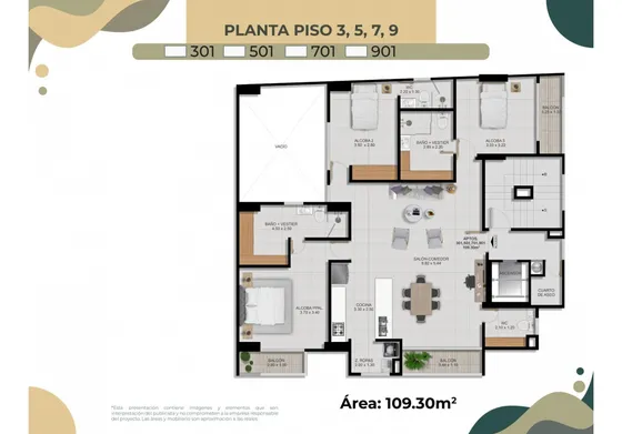 Venta Apto Laureles La Castellana