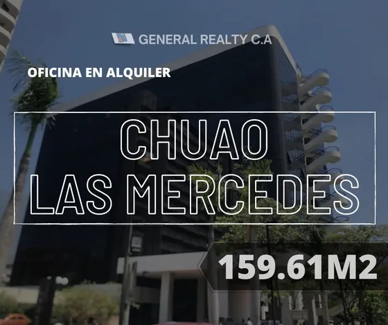 Oficina En Alquiler Chuao-las Mercedes 159,61 M2