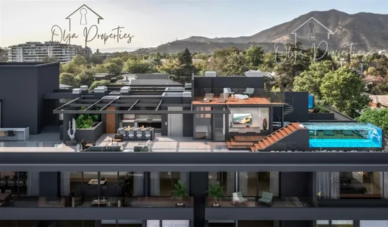 Penthouse Duplex En Venta De 4 Dorm. En Vitacura