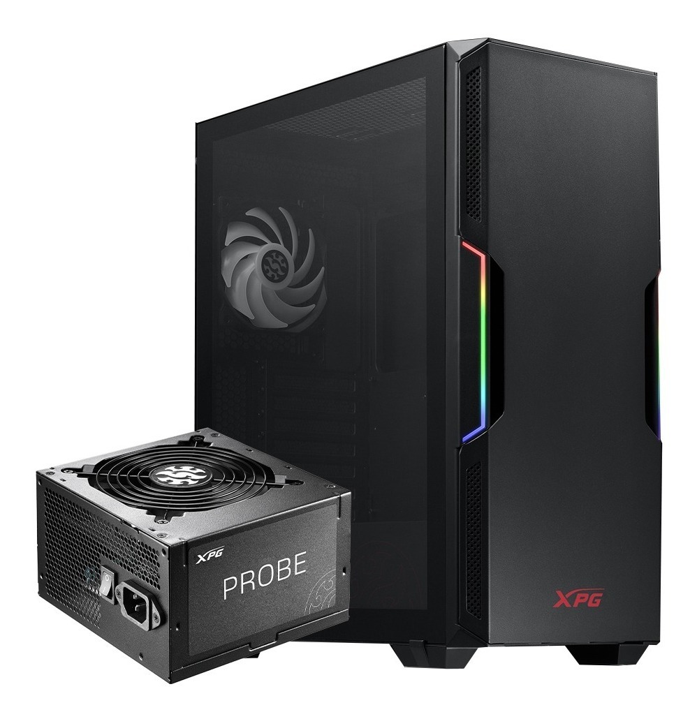 Gabinete Gamer Adata Xpg Starker Con Fuente Starkercp-whcus | Mercado Libre