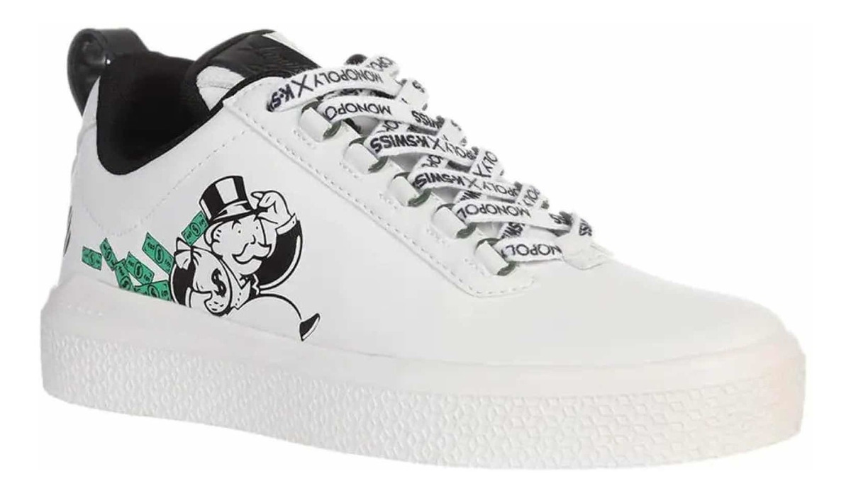 Tenis K-swiss Monopoly Sneakers Cushion Comfort Edic.special | Mercado