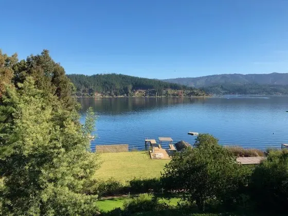 Acogedora Casa Con Gran Terreno En Lago Vichuquén