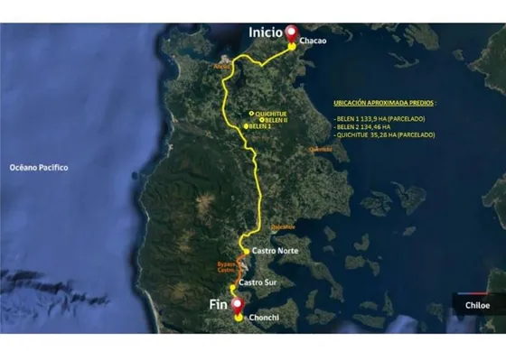 Gran Terreno Parcelado  A 20 Kms De Ancud 