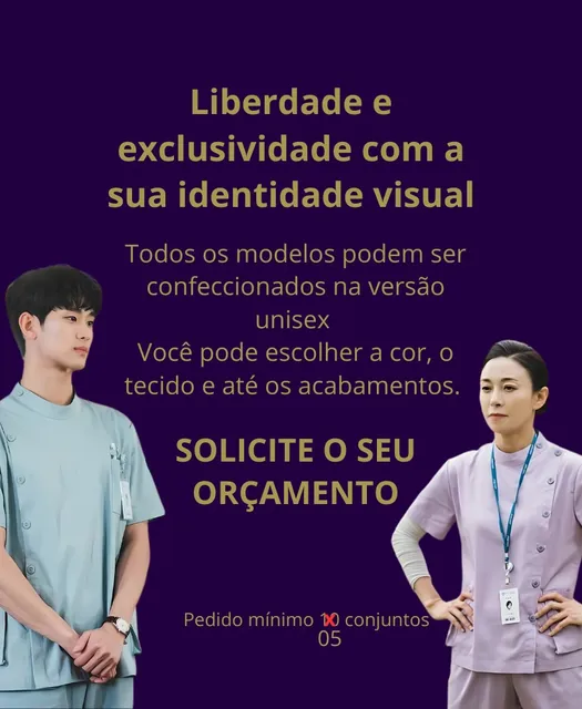 Scrubs E Pijamas Cirurgicos 100% Personalizavel