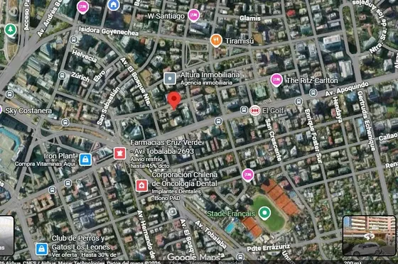 Se Arrienda Estacionamiento Barrio El Golf