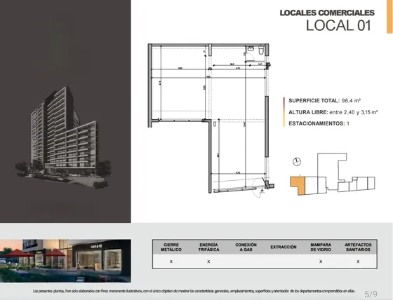 Excelente Local Comercial Arriendo , 96.40 Mts2 , Macul.