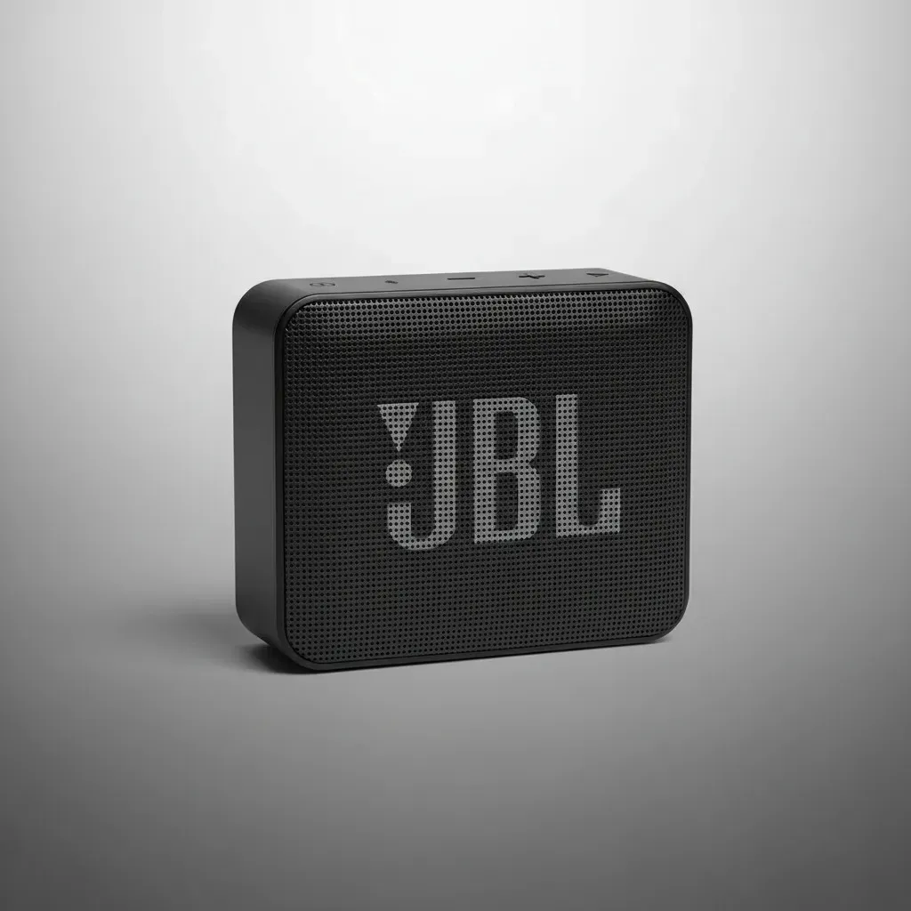 Parlante JBL JBL Go Essential Go Essential JBL-GOESBLK portátil con bluetooth waterproof negro