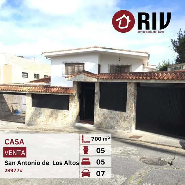 Se Vende Casa Amoblada, En Urb Parque El Retiro, Estado Miranda.(riv)