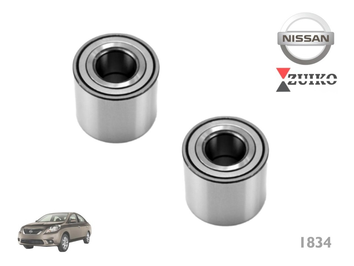 Kit 2 Baleros Traseros Nissan Versa Note 1119 Sin Abs