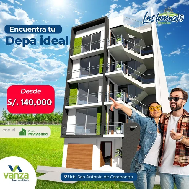 Se Vende Departamento Carapongo, Ate, Santa Clara, Santa Anita
