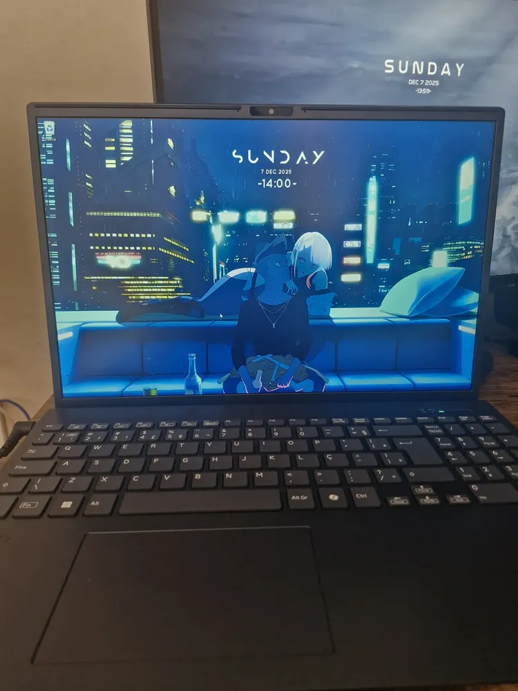 Notebook Vaio Fe16 Amd Ryzen 7-5825u Linux 16gb RAM 512gb Ssd Wi
