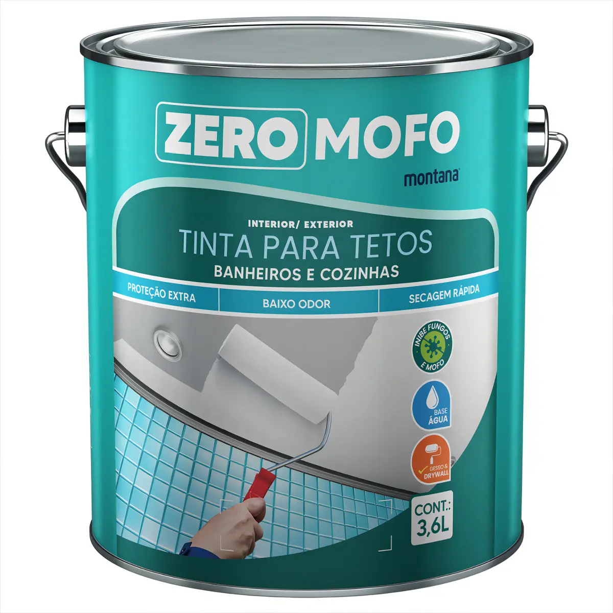 Zero Mofo Branco Acetinado 3,6 L Montana Química