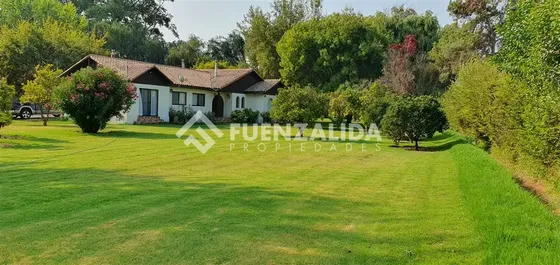 Parcela Venta Talagante 7400 Mt2 Casa Piscina 