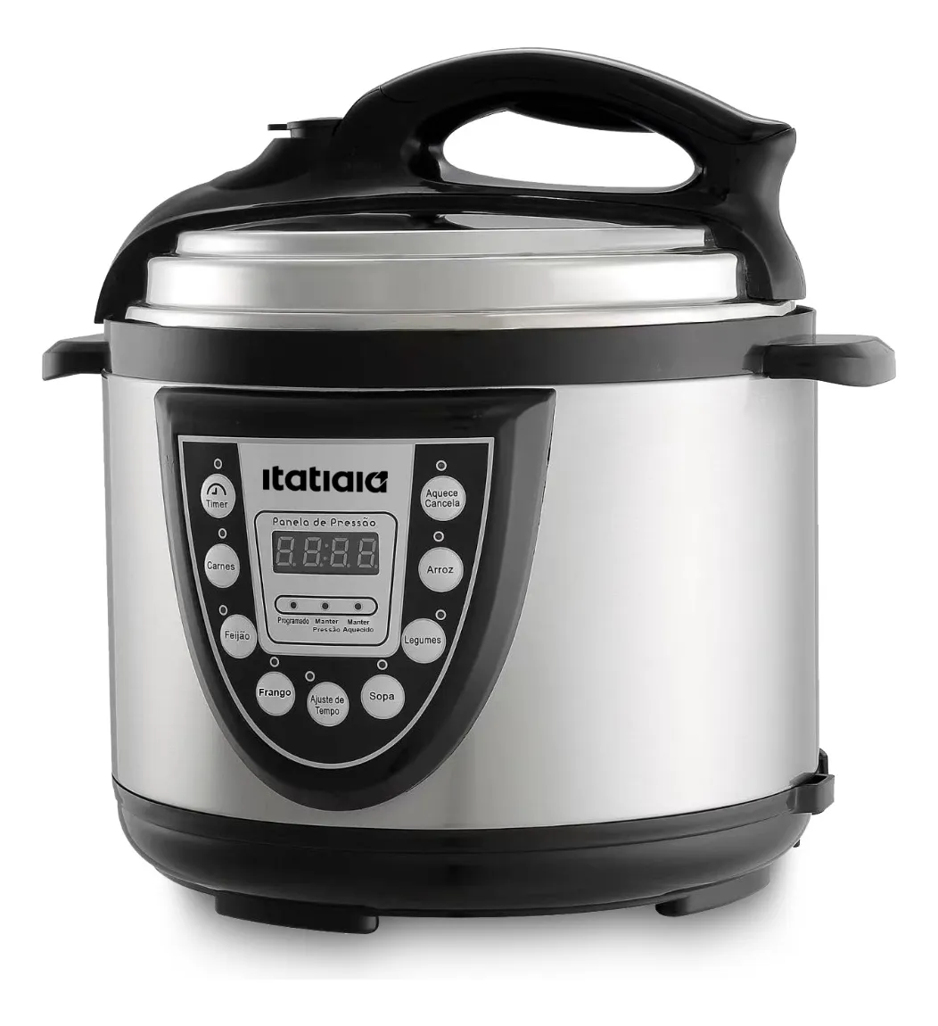 Panela Pressão Itatiaia Pan Pres Mid 5l 127v Inox