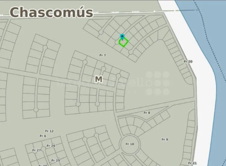 Lot for Sale in Chascomús, Puerto Chascomús Gated Community