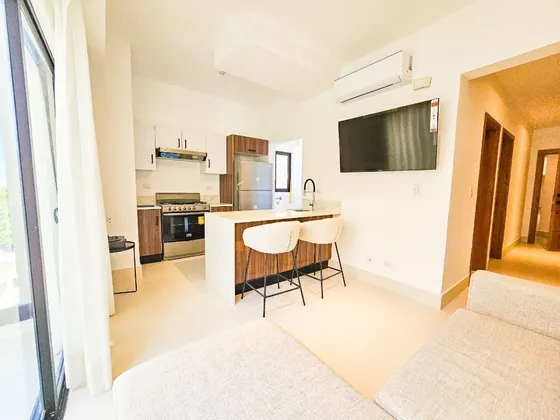 Apartamento Amueblado En Venta De 1 Habitación En Serrallés