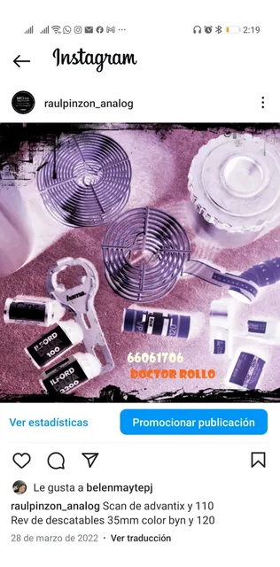 Revelado De Cámaras Desechables