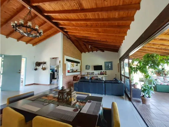  Casa Campestre Amoblada En Arriendo Sector De Pontezuela El Retiro 