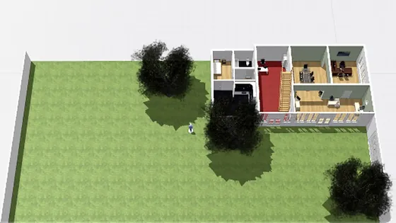 Patio 700 M2 + Oficinas 155 M2 · 2 Accesos · Quinta Normal