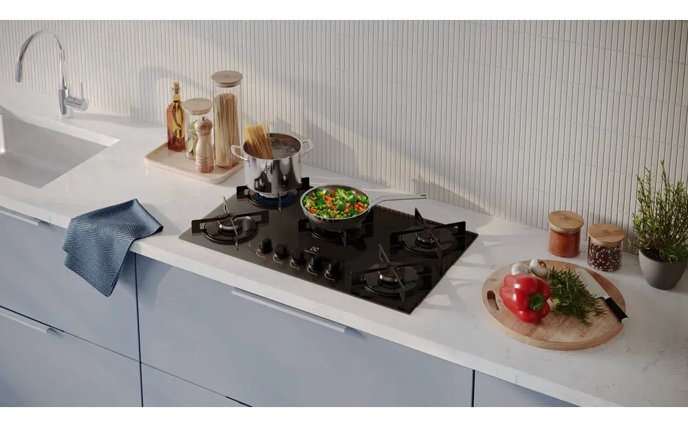 Detalhe do Cooktop Electrolux KE5GR