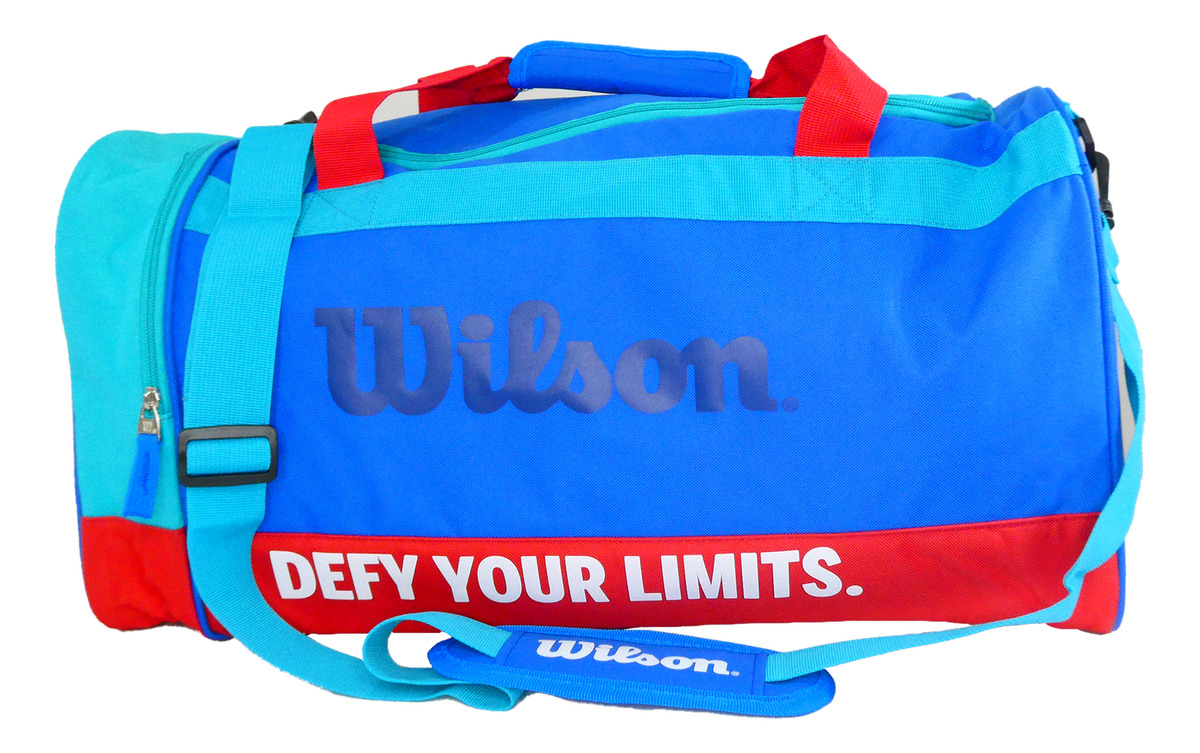Bolso De Viaje Urban Wilson Unisex (Verde Agua) Wilson Papeleta x 1 MODELO: URBAN UNISEXĦDescubre el bolso perfecto para tus aventuras! Ya sea que te dirijas al gimnasio, a un viaje o a tu lugar favorito, este bolso es tu compañero ideal. Aquí te presentamos sus incre