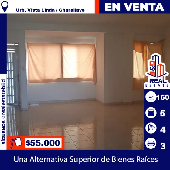 Towhouse En Venta Urb.  Vista Linda / Charallave