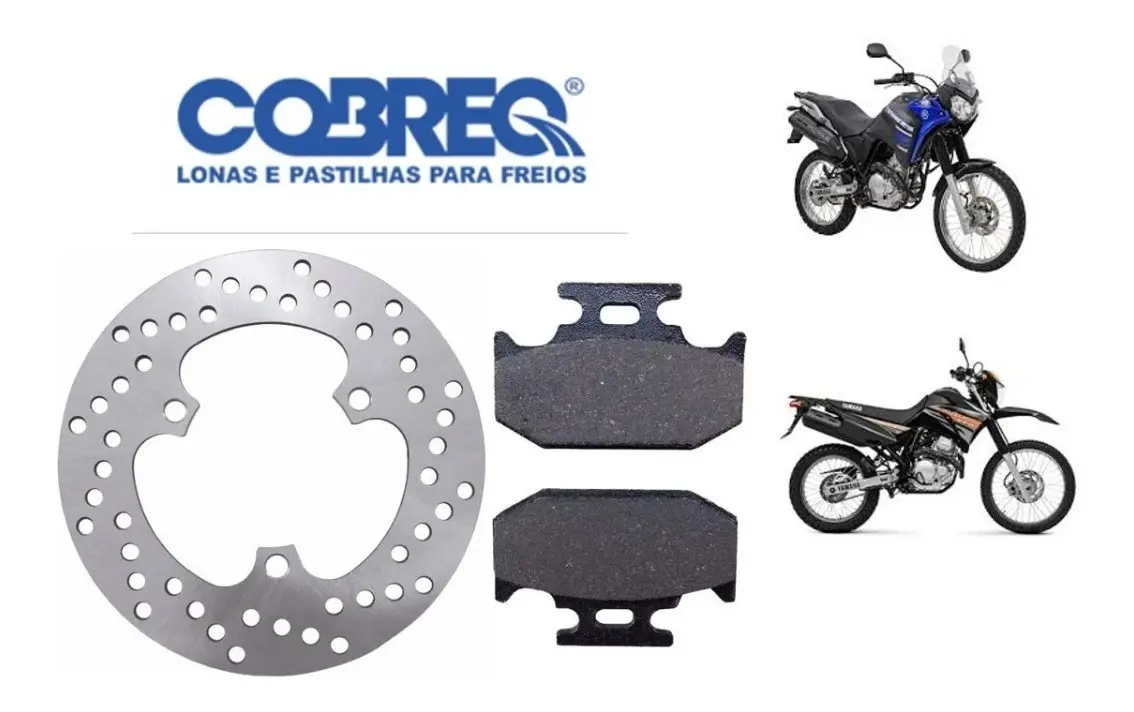 Disco Freio Traseiro Xtz250 Lander X Teneré 250 Mod Original