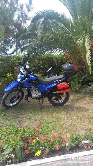 Mondial 150cc Td Enduro Está Toda Equipada Para Viajar,