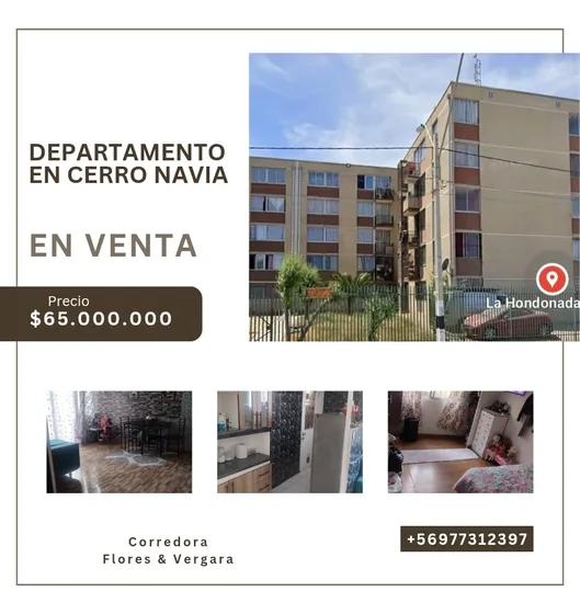 Venta Departamento 2hab 1ba Cerro Navia