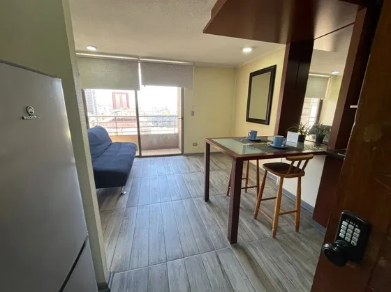 Arriendo Dp Equipado 1d+1b Opción E, Bellas Artes, Santiago