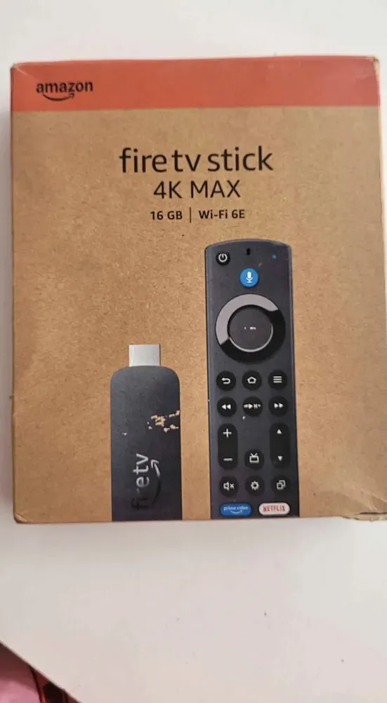 Amazon Fire Tv Stick 4k Max 16gb Wifi 6e Alexa 2nd Geração Preto