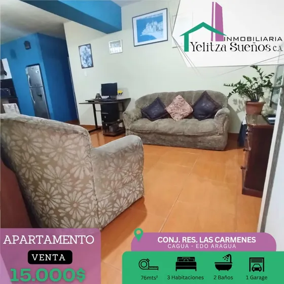 Apartamento En Venta Res. Las Carmenes