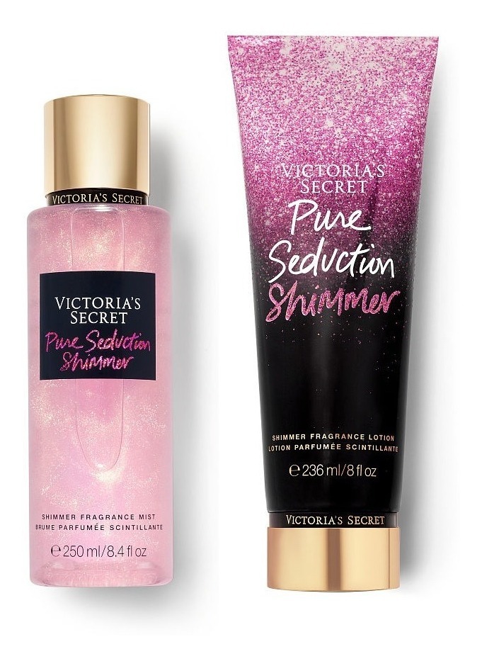 Victoria's Secret Pure Seduction Shimmer Body Mist Y Crema SOPHIAACCSMX