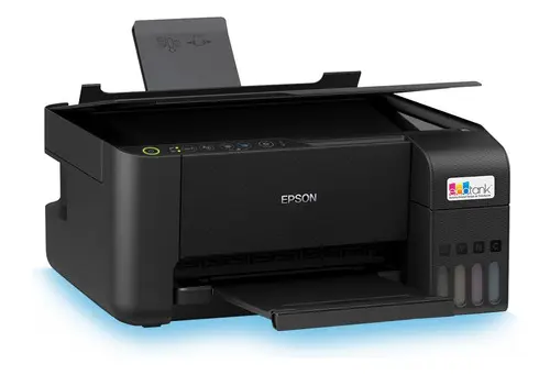 Impressora 3x1 Multifuncional Epson Ecotank L3250 Wifi Biv Cor Preto 100v/240v