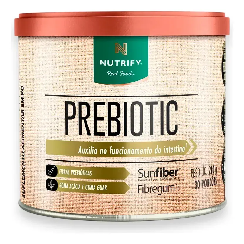 Nutrify Prebiotic 210g - Fibras Prebióticas - Neutro