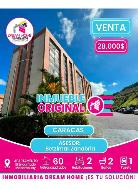 Apartamento En Venta     El Encantado Macaracuay  Caracas 