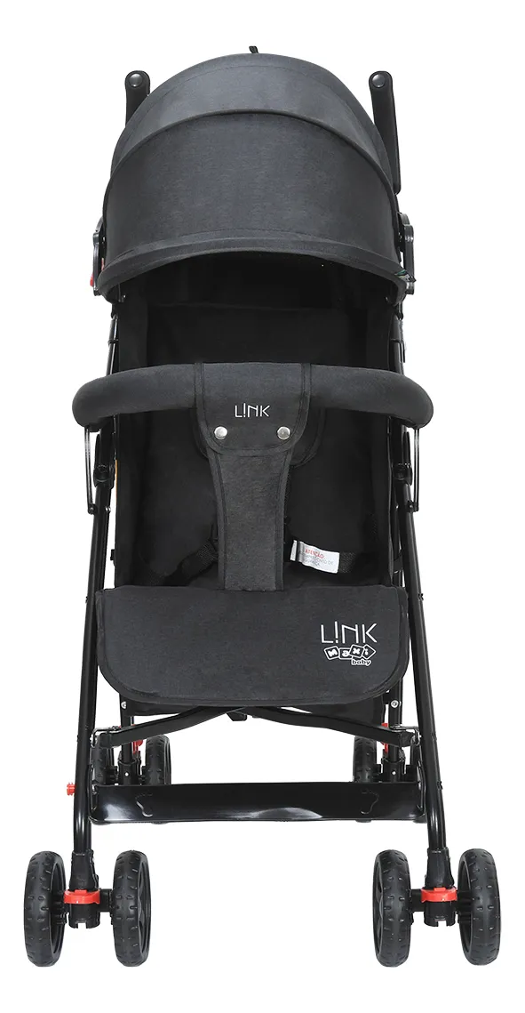 Carrinho de Bebê Guarda Chuva LINK Até 15kgs Maxi Baby - Preto - Imagem 4