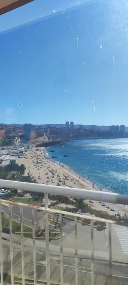 Departamento Con Inmejorable Vista Al Mar En Cerro Castillo