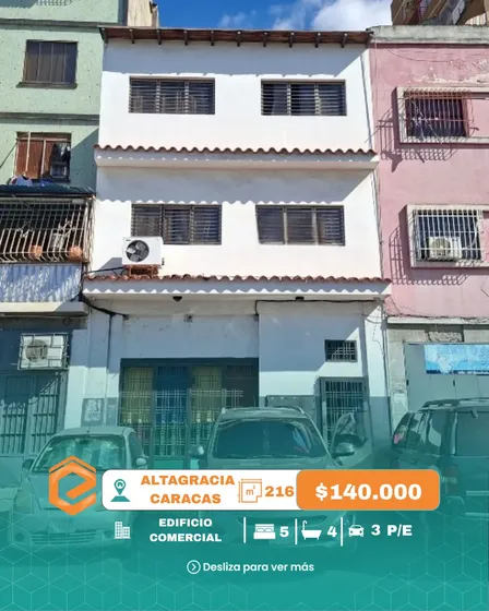 Local Con Apartamento Venta Altagracia, Caracas, Distrito Capital