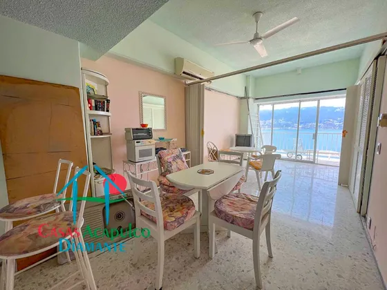 Cad Torre Acapulco 905. Depa De Playa. Terraza Con Vista A La Bahía De Acapulco